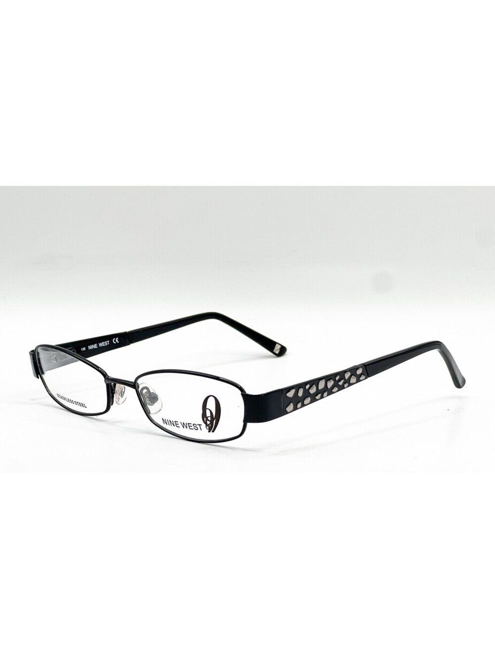 Nine West Nw448 0003 Black Authentic Eyeglasses 51-16-135